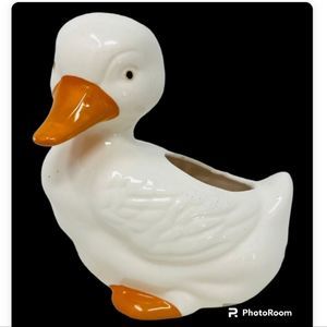 Duck Planter Vintage Baby Pekin Duck 🦆